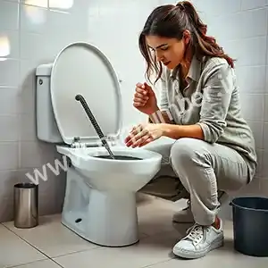 فنر زدن توالت فرنگی