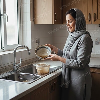 چطور از بوی بد سینک جلوگیری کنیم؟