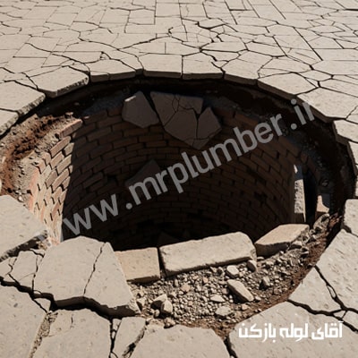 علت ریزش چاه فاضلاب