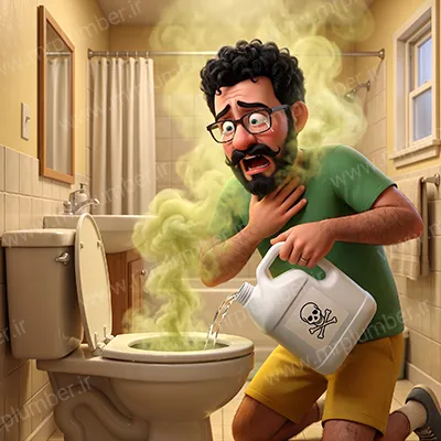خطرات ریختن جوهر نمک در لوله فاضلاب چیست؟